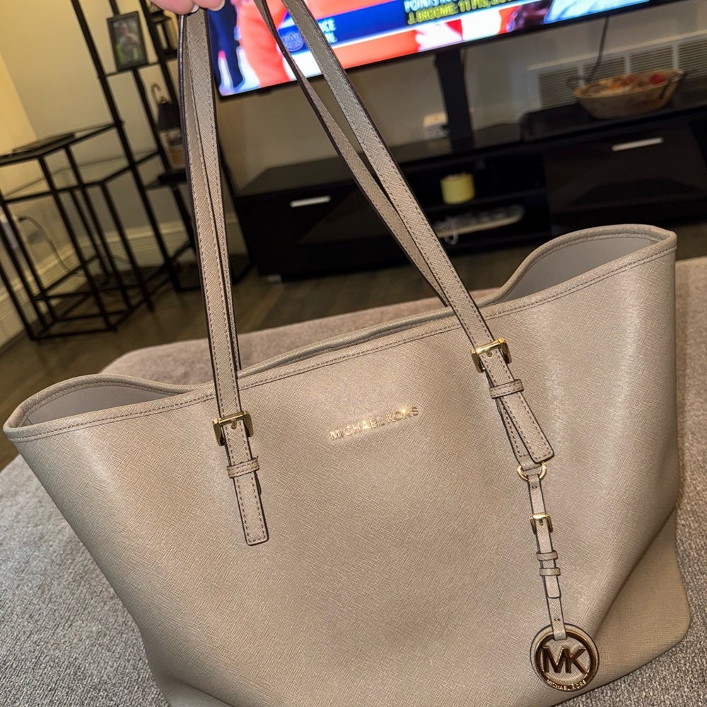 Michael Kors Tan Tote Bag